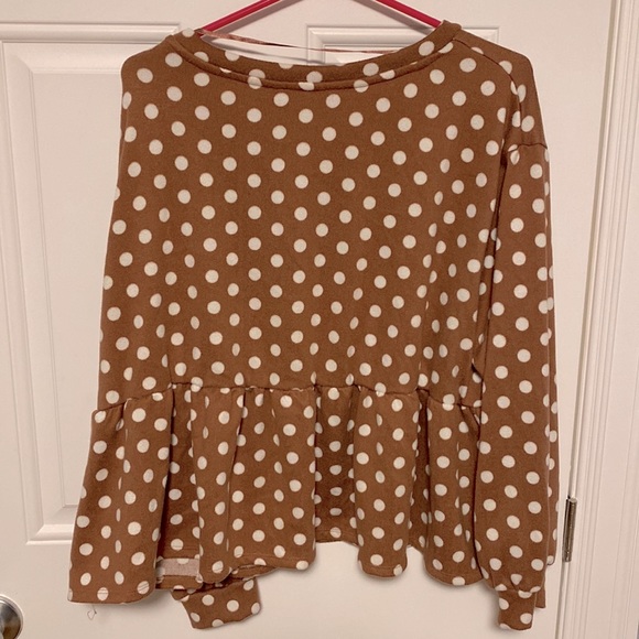 Size 1X Joe Fresh X Jillian Harris Peplum Sweater - Picture 2 of 4